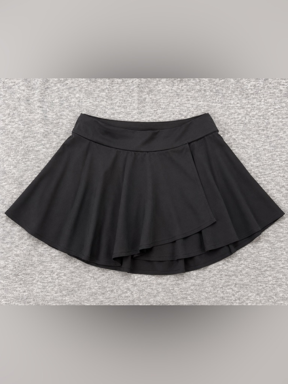 NWT Halara Breezeful Black Wrap Skort Built In Shorts Flowy Size Medium F263